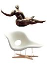 Vitra La Chaise Lounge Chair by Eames